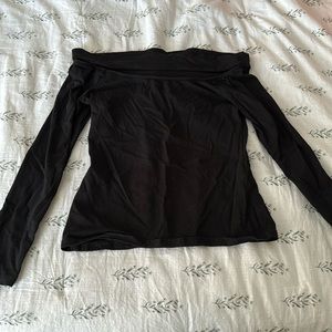 SHEIN black top with cutout neck line